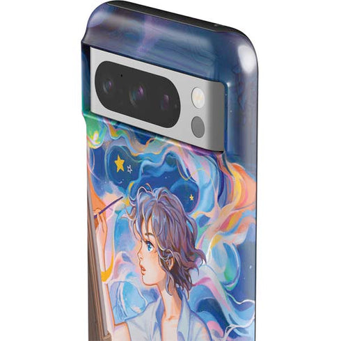 Rainbow Anime Artist Painter by Ivy Dolamore Google Pixel 8 Pro Impact Case